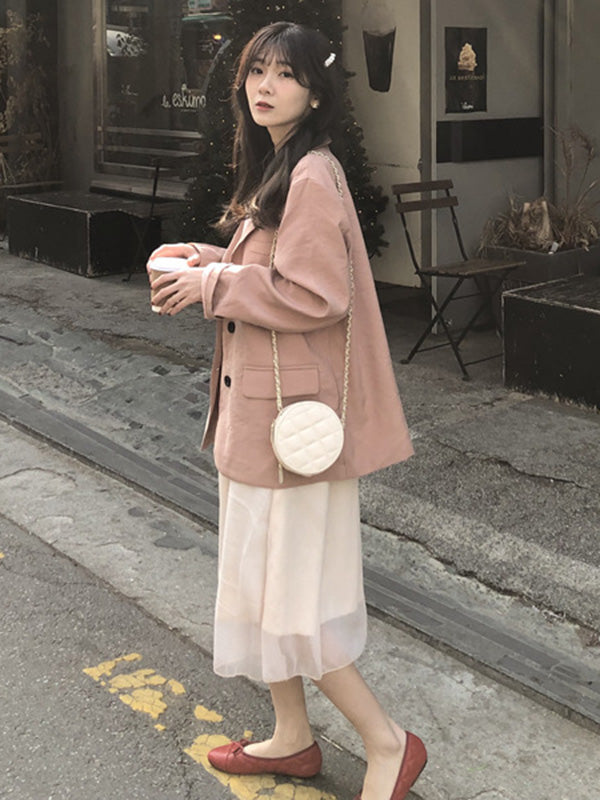 Simple Single Shoulder Solid Chain Bag