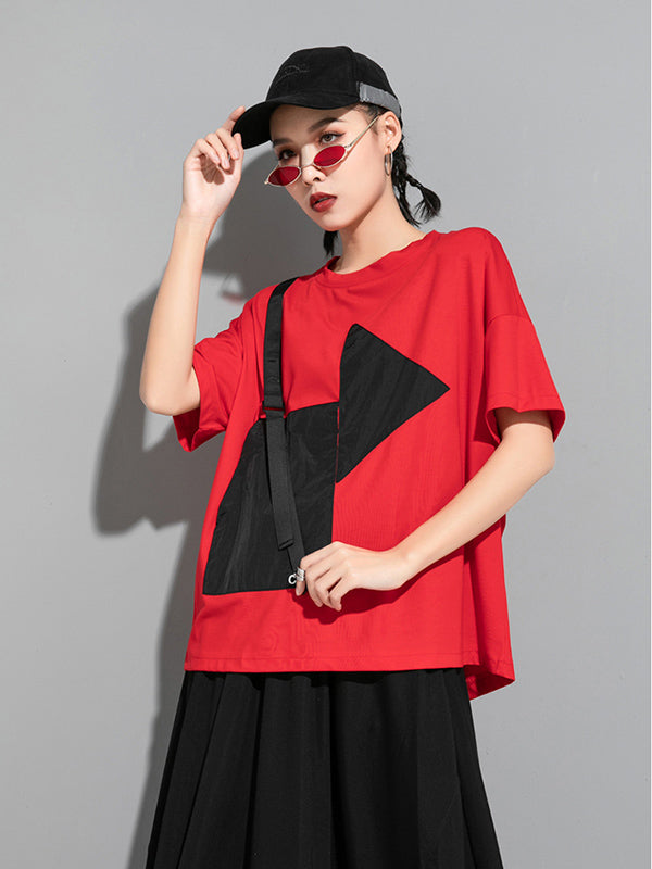 Original Split-Joint Printed T-Shirts Tops