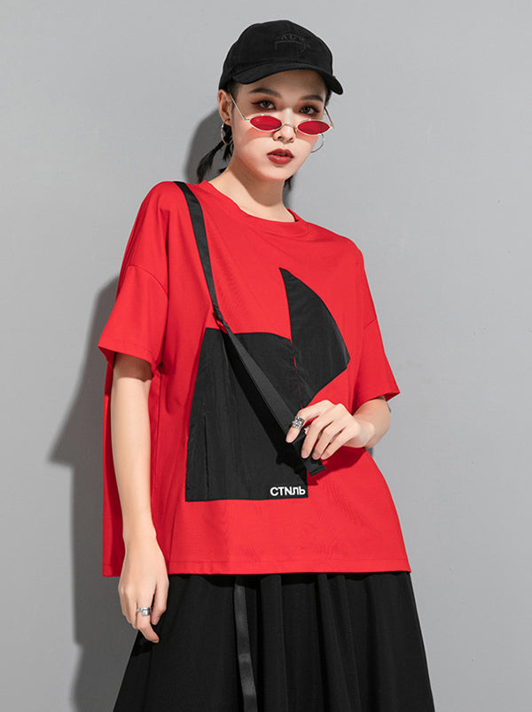 Original Split-Joint Printed T-Shirts Tops
