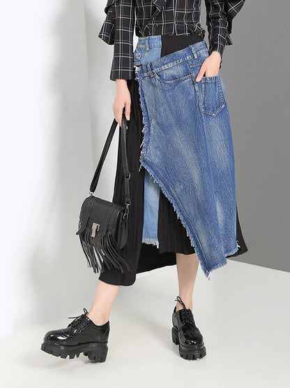 Original Empire Split-Joint Skirt