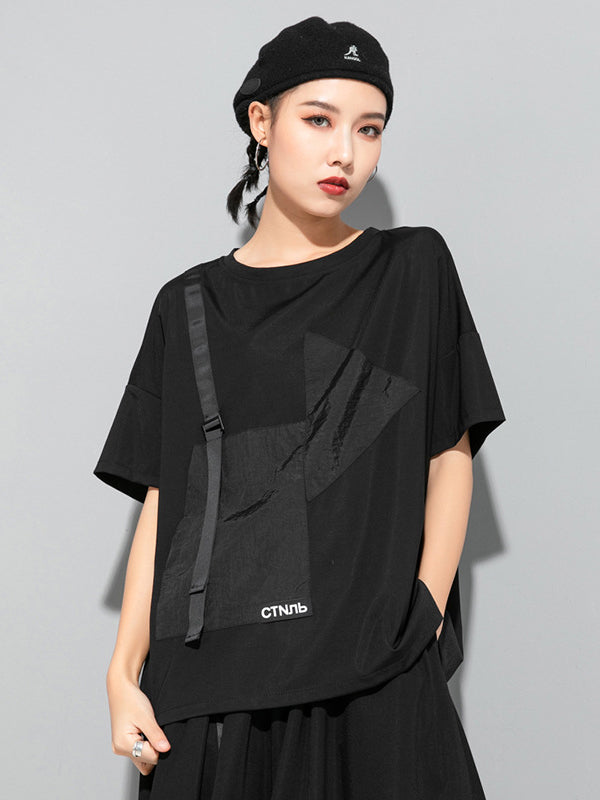 Original Split-Joint Printed T-Shirts Tops