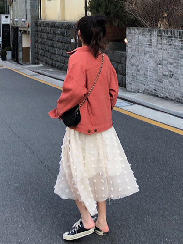 Simple Single Shoulder Solid Chain Bag