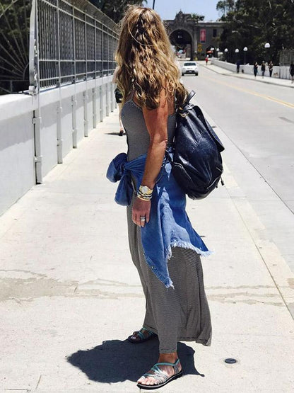 Original Casual Flat Sandal Shoes, Four Colors