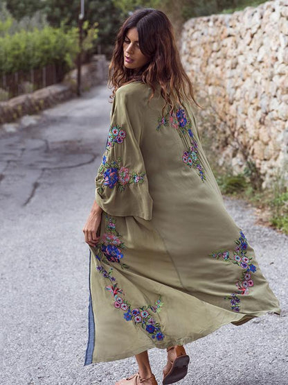 Beautiful  National Style Loose Cover-Ups