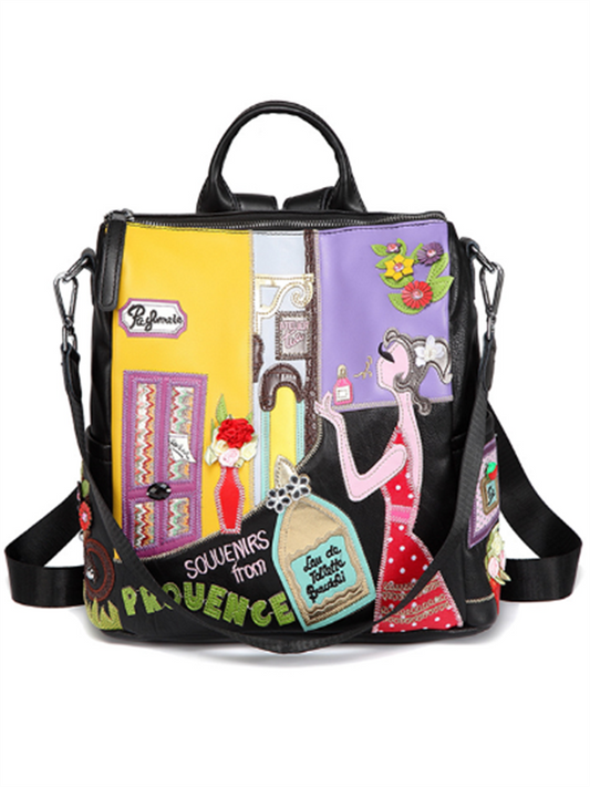 creative backpack wild tide personality backpack