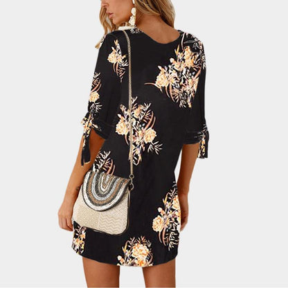 Women Fashion Party Chiffon Dress in Vintage Style