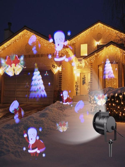 Christmas Light Party Holiday Landscape Decoration Lamp Projector
