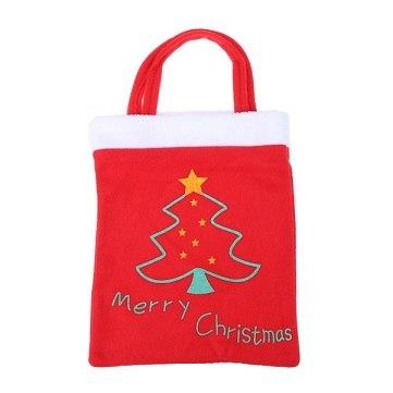 Merry Chrismas Bag Kids Gift Candy Bags New Year Decoration