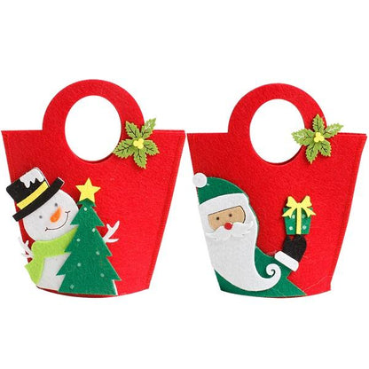 Merry Chrismas Bag Kids Gift Candy Bags New Year Decoration