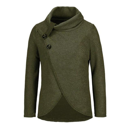 Warm Women Knitted Pullovers with Long Sleeves Pullovers