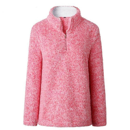 Warm Women Turtleneck Woolen Hoodies