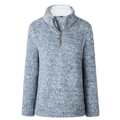 Warm Women Turtleneck Woolen Hoodies