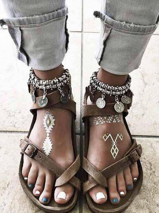 Causal Solid Color Low-heel Shoes